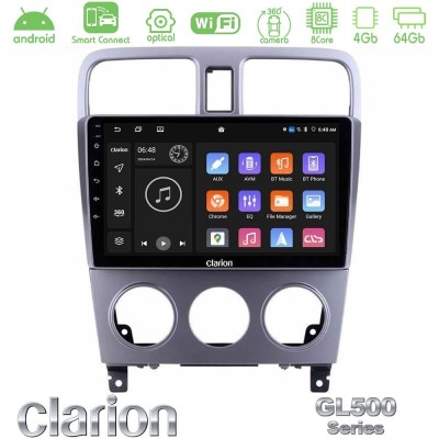 Clarion GL500 Series 8Core Android ClarionOS 4+64GB Subaru Forester 2003-2007 Navigation Multimedia Tablet 9"