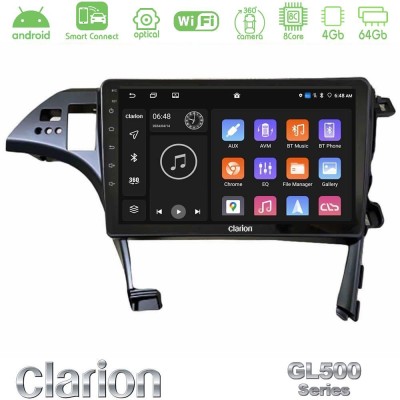 Clarion GL500 Series 8Core Android ClarionOS 4+64GB Toyota Prius 2010-2015 Navigation Multimedia Tablet 10"