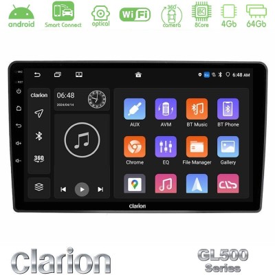 Clarion GL500 Series 8Core Android ClarionOS 4+64GB VW Passat Navigation Multimedia Tablet 9"