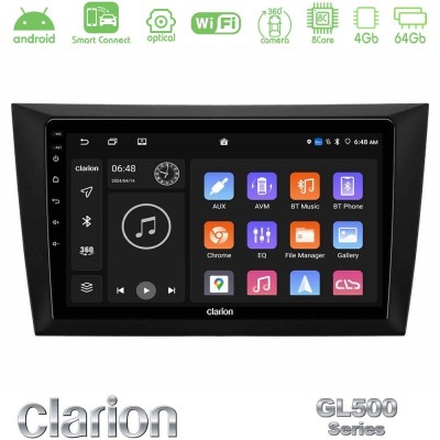 Clarion GL500 Series 8Core Android ClarionOS 4+64GB Vw Golf 6 Navigation Multimedia Tablet 9"