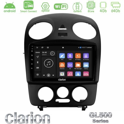 Clarion GL500 Series 8Core Android ClarionOS 4+64GB VW Beetle Navigation Multimedia Tablet 9"