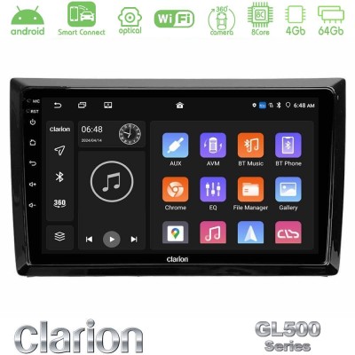 Clarion GL500 Series 8Core Android ClarionOS 4+64GB VW Beetle Navigation Multimedia Tablet 9"