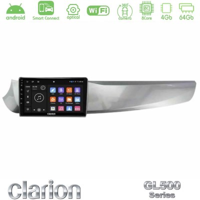 Clarion GL500 Series 8Core Android ClarionOS 4+64GB Alfa Romeo Giulietta 2010-2014 Navigation Multimedia Tablet 9"
