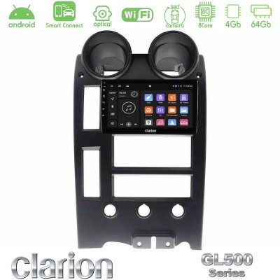 Clarion GL500 Series 8Core Android ClarionOS 4+64GB Hummer H2 2002-2007 Navigation Multimedia Tablet 9"