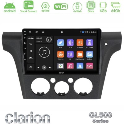 Clarion GL500 Series 8Core Android ClarionOS 4+64GB Mitsubishi Outlander 2002 – 2007 Navigation Multimedia Tablet 9"