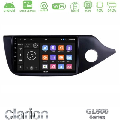 Clarion GL500 Series 8Core Android ClarionOS 4+64GB Kia Cee’d/ProCeed 2013-2017 RHD Navigation Multimedia Tablet 9"