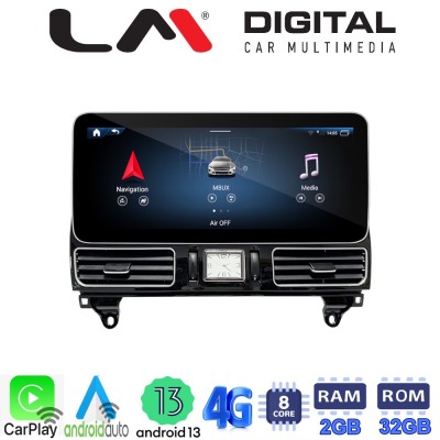 LM Digital - LM KH2 525 NTG4 Οθόνη OEM Multimedia Αυτοκινήτου για Mercedes ML 2012 2015 (CarPlay/AndroidAuto/BT/GPS/WIFI/GPRS)