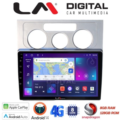 LM Digital - LM ZT8512 GPS Οθόνη OEM Multimedia Αυτοκινήτου για VW Touran 2003 2010 (CarPlay/AndroidAuto/BT/GPS/WIFI/GPRS)