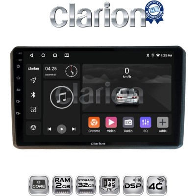 CLARION GL71312 Οθόνη OEM Multimedia Αυτοκινήτου για MITSUBISHI OUTLANDER 2001 2006 (CarPlay/AndroidAuto/BT/GPS/WIFI/GPRS)