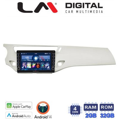 LM Digital - LM ZG4940W GPS Οθόνη OEM Multimedia Αυτοκινήτου για Citroen C3 /DS3 2009 2016 (CarPlay/AndroidAuto/BT/GPS/WIFI/GPR