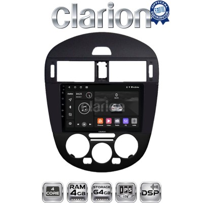 CLARION GL32648B Οθόνη OEM Multimedia Αυτοκινήτου για Nissan Pulsar 2015 (CarPlay/AndroidAuto/BT/GPS/WIFI/GPRS)