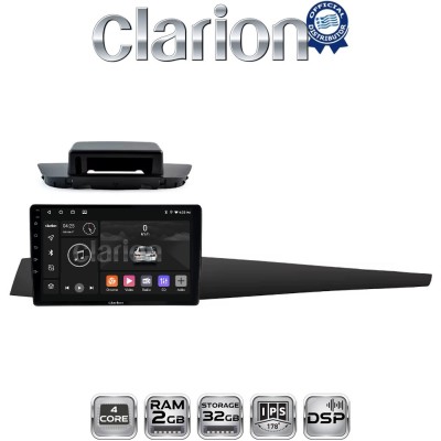 CLARION GL31348 Οθόνη OEM Multimedia Αυτοκινήτου για Renault Laguna 3 2008 2015 (CarPlay/AndroidAuto/BT/GPS/WIFI)