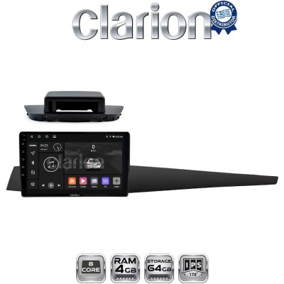 CLARION GL53348 Οθόνη OEM Multimedia Αυτοκινήτου για 10 (CarPlay/AndroidAuto/BT/GPS/WIFI/GPRS)