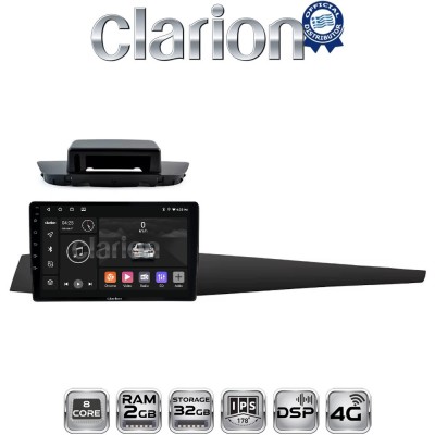 CLARION GL71348 Οθόνη OEM Multimedia Αυτοκινήτου για Renault Laguna 3 2008 2015 (CarPlay/AndroidAuto/BT/GPS/WIFI)
