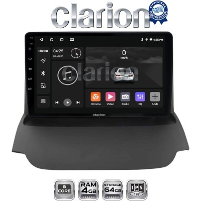 CLARION GL52039 Οθόνη OEM Multimedia Αυτοκινήτου για FORD ECOSPORT 20122017 (CarPlay/AndroidAuto/BT/GPS/WIFI/GPRS)