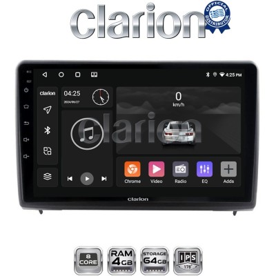 CLARION GL52040 Οθόνη OEM Multimedia Αυτοκινήτου για Ford Ecosport 2019 (CarPlay/AndroidAuto/BT/GPS/WIFI/GPRS)