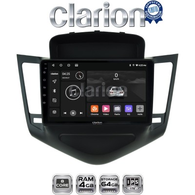 CLARION GL52045 Οθόνη OEM Multimedia Αυτοκινήτου για CHEVROLET CRUZE 20082013 (CarPlay/AndroidAuto/BT/GPS/WIFI/GPRS)