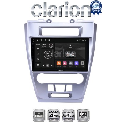 CLARION GL52047 Οθόνη OEM Multimedia Αυτοκινήτου για Ford Fusion 20122017 (CarPlay/AndroidAuto/BT/GPS/WIFI/GPRS)