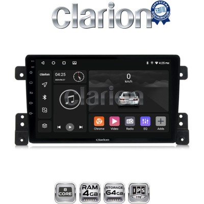 CLARION GL52053 Οθόνη OEM Multimedia Αυτοκινήτου για SUZUKI G.VITARA 20052015 (CarPlay/AndroidAuto/BT/GPS/WIFI/GPRS)
