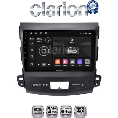 CLARION GL52056 Οθόνη OEM Multimedia Αυτοκινήτου για OUTLANDER, C CROSSER,4007 20062012 (CarPlay/AndroidAuto/BT/GPS/WIFI/GPRS)