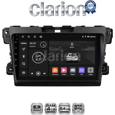 CLARION GL52097 Οθόνη OEM Multimedia Αυτοκινήτου για MAZDA CX7 2006 (CarPlay/AndroidAuto/BT/GPS/WIFI/GPRS)