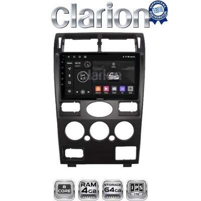 CLARION GL52105 Οθόνη OEM Multimedia Αυτοκινήτου για Ford Mondeo 2003 2006 (CarPlay/AndroidAuto/BT/GPS/WIFI/GPRS)