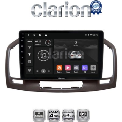 CLARION GL52114C Οθόνη OEM Multimedia Αυτοκινήτου για OPEL INSIGNIA 2007-2013 (CarPlay/AndroidAuto/BT/GPS/WIFI/GPRS)