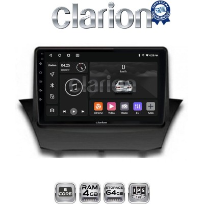 CLARION GL52152 Οθόνη OEM Multimedia Αυτοκινήτου για FORD FIESTA 20082009 (CarPlay/AndroidAuto/BT/GPS/WIFI/GPRS)