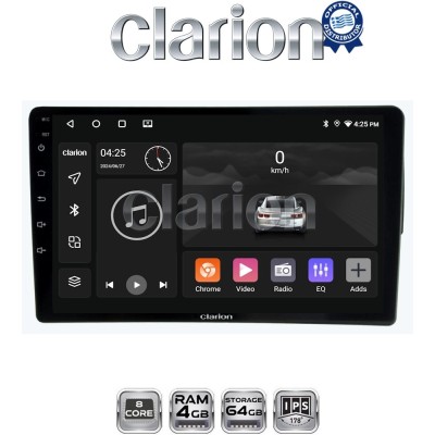 CLARION GL52171S Οθόνη OEM Multimedia Αυτοκινήτου για Mercedes C class (W203) 1999-2004 (CarPlay/AndroidAuto/BT/GPS/WIFI/GPRS)
