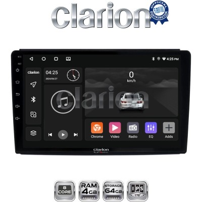 CLARION GL52193 Οθόνη OEM Multimedia Αυτοκινήτου για DUCATO, BOXER, JUMBER (CarPlay/AndroidAuto/BT/GPS/WIFI/GPRS)
