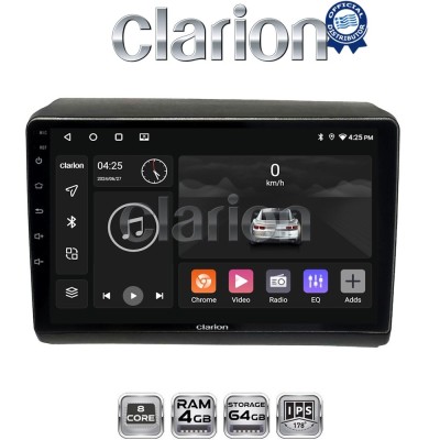 CLARION GL52194 Οθόνη OEM Multimedia Αυτοκινήτου για Fiat Ducato - Citroen Jumper - Peugeot Partner 2012 (CarPlay/AndroidAuto/BT