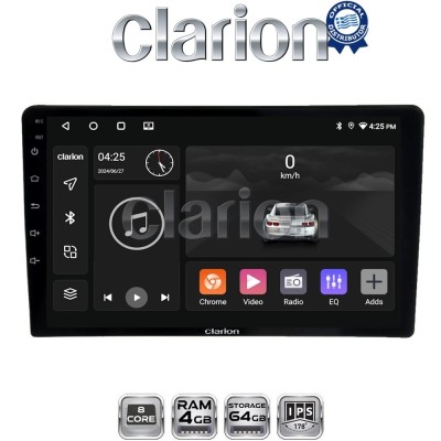 CLARION GL52202 Οθόνη OEM Multimedia Αυτοκινήτου για Jeep 2007 (CarPlay/AndroidAuto/BT/GPS/WIFI/GPRS)