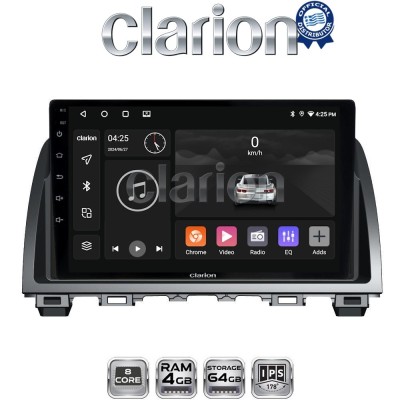 CLARION GL52212 Οθόνη OEM Multimedia Αυτοκινήτου για Mazda 6 2013 2017 (CarPlay/AndroidAuto/BT/GPS/WIFI/GPRS)