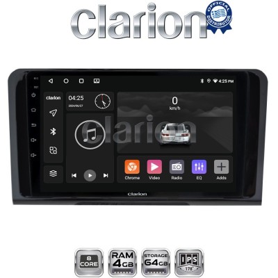 CLARION GL52213 Οθόνη OEM Multimedia Αυτοκινήτου για MERCEDES ML 20052011 (CarPlay/AndroidAuto/BT/GPS/WIFI/GPRS)