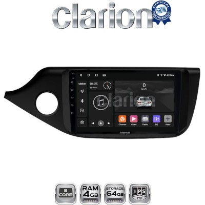 CLARION GL52216 Οθόνη OEM Multimedia Αυτοκινήτου για KIA CEED 2013 2016 (CarPlay/AndroidAuto/BT/GPS/WIFI/GPRS)