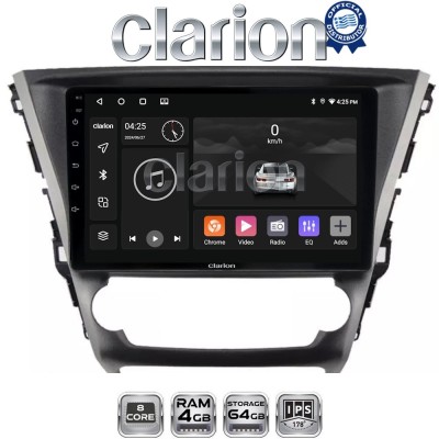 CLARION GL52228 Οθόνη OEM Multimedia Αυτοκινήτου για Toyota Avensis 2016 2018 (CarPlay/AndroidAuto/BT/GPS/WIFI/GPRS)