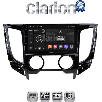 CLARION GL52230B Οθόνη OEM Multimedia Αυτοκινήτου για Mitsubishi L200 2014 Μόνο για αυτοκίνητα με Κλιματισμό (CarPlay/AndroidAut