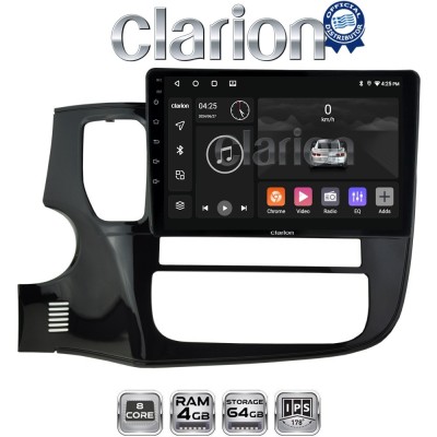 CLARION GL52231 Οθόνη OEM Multimedia Αυτοκινήτου για MITSUBISHI OUTLANDER 2013 (CarPlay/AndroidAuto/BT/GPS/WIFI/GPRS)