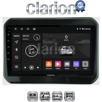 CLARION GL52232 Οθόνη OEM Multimedia Αυτοκινήτου για SUZUKI IGNIS 2016 (CarPlay/AndroidAuto/BT/GPS/WIFI/GPRS)