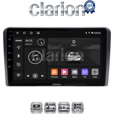 CLARION GL52233 Οθόνη OEM Multimedia Αυτοκινήτου για MITSUBIUSHI L200 2020 (CarPlay/AndroidAuto/BT/GPS/WIFI/GPRS)
