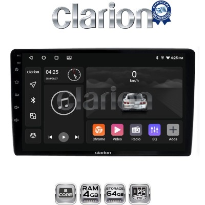 CLARION GL52238 Οθόνη OEM Multimedia Αυτοκινήτου για Ford Focus 07 11 - Mondeo 07 14 – Galaxy 07 14 – S-Max 08 14 (CarPlay/A