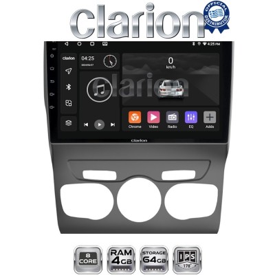 CLARION GL52245 Οθόνη OEM Multimedia Αυτοκινήτου για Ford Ranger 2011 2015 (CarPlay/AndroidAuto/BT/GPS/WIFI/GPRS)