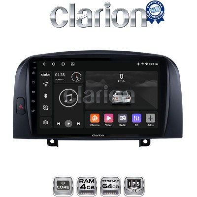 CLARION GL52247 Οθόνη OEM Multimedia Αυτοκινήτου για Hyundai Sonata 2006 2009 (CarPlay/AndroidAuto/BT/GPS/WIFI/GPRS)