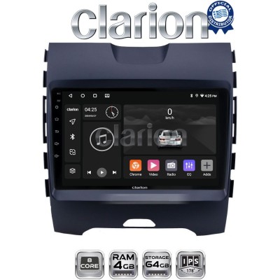 CLARION GL52248 Οθόνη OEM Multimedia Αυτοκινήτου για Ford Edge 2016 (CarPlay/AndroidAuto/BT/GPS/WIFI/GPRS)