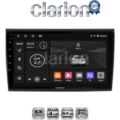 CLARION GL52250 Οθόνη OEM Multimedia Αυτοκινήτου για Fiat Bravo 2007 (CarPlay/AndroidAuto/BT/GPS/WIFI/GPRS)
