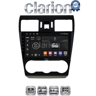 CLARION GL52262 Οθόνη OEM Multimedia Αυτοκινήτου για SUBARU IMPREZA-FORESTER 2013 (CarPlay/AndroidAuto/BT/GPS/WIFI/GPRS)