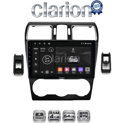CLARION GL52262B Οθόνη OEM Multimedia Αυτοκινήτου για Subaru Impreza - Forester 2013 (CarPlay/AndroidAuto/BT/GPS/WIFI/GPRS)