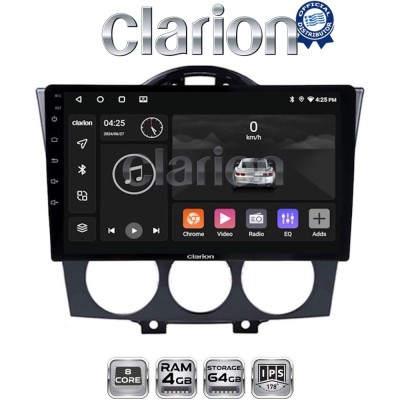 CLARION GL52304 Οθόνη OEM Multimedia Αυτοκινήτου για Mazda RX8 2001 2008 (CarPlay/AndroidAuto/BT/GPS/WIFI/GPRS)