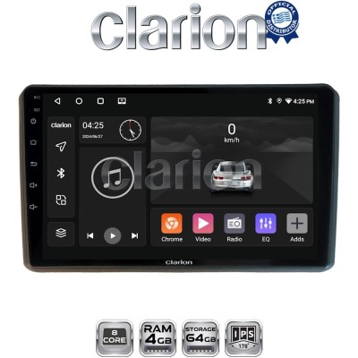 CLARION GL52312 Οθόνη OEM Multimedia Αυτοκινήτου για MITSUBISHI OUTLANDER 2001 2006 (CarPlay/AndroidAuto/BT/GPS/WIFI/GPRS)