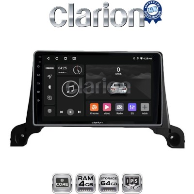 CLARION GL52324 Οθόνη OEM Multimedia Αυτοκινήτου για Peugeot 3008/5008 2016 (CarPlay/AndroidAuto/BT/GPS/WIFI/GPRS)
